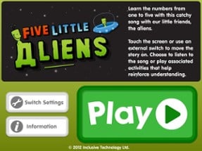 Five Little Aliens Image