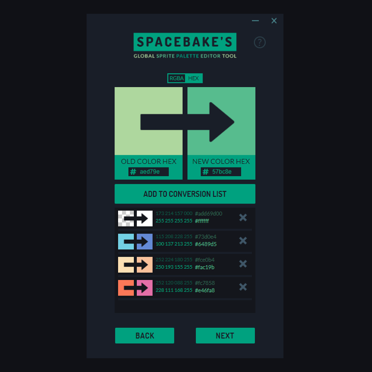 Games like G-SPET | Batch Palette Editor for GameMaker