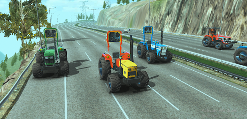Indian Tractor Simulator Game screenshot