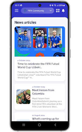 FIFA Volunteer Community screenshot