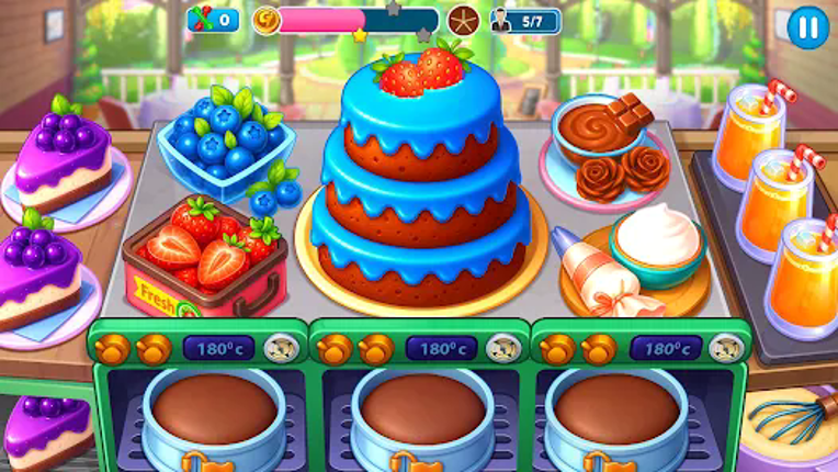 Cake Shop Pastries & Waffles Image
