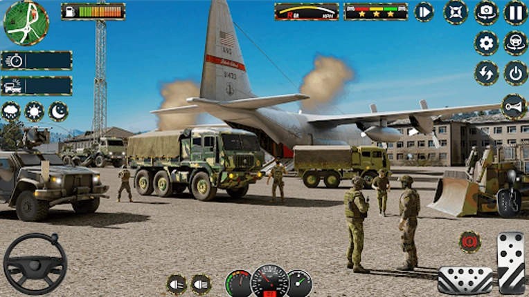 Army Truck Game Offroad Driver screenshot