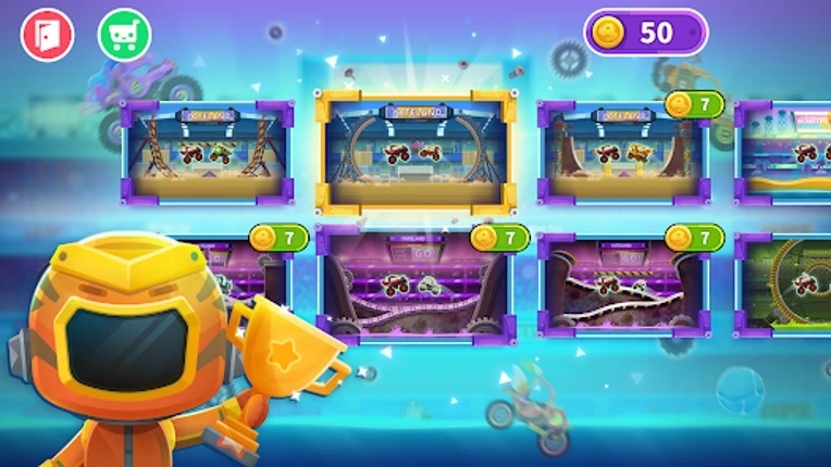 Monster Truck Games for kids screenshot