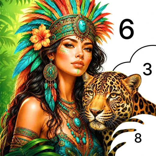 Games like Jungle Color By Number Games