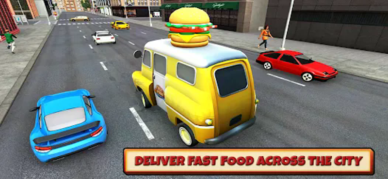 Fast Food Delivery Bike Game screenshot
