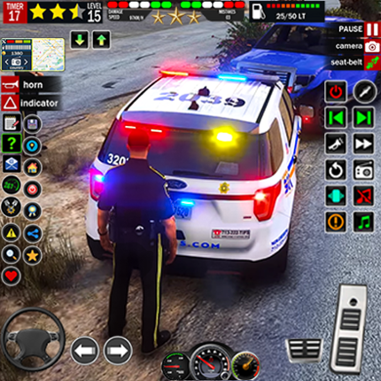 Police Car Chase Game 3D Image