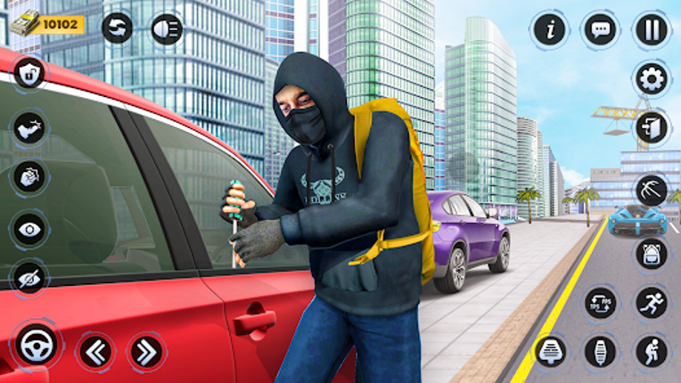 Vegas Robbery Crime City Game screenshot