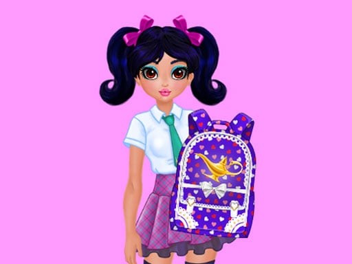 Games like Jasmine and Elsa - School Bag Design Contest