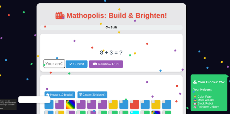 Mathlantis: Build & Brighten! Image