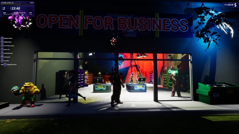 Open For Business screenshot