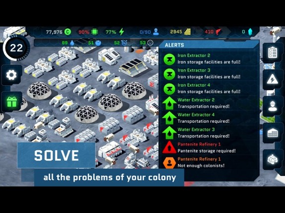 Pantenite Space Colony screenshot