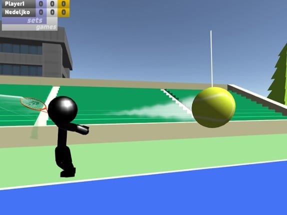 Stickman 3D Tennis Image