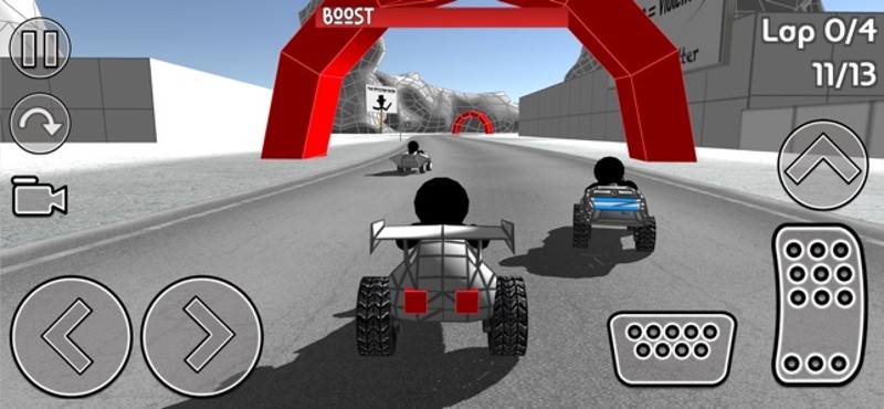 Stickman Car Racing screenshot