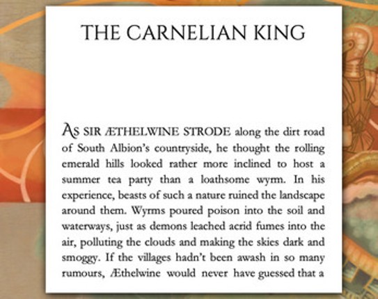 The Carnelian King and Other Stories Image
