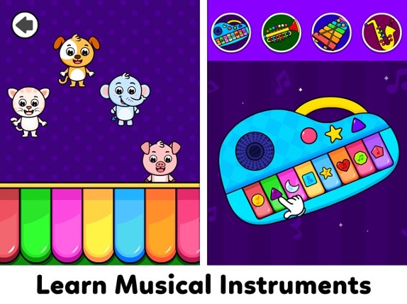 Toddler Games Baby Balloon Pop screenshot