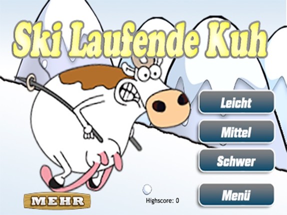 Verrückte Ski Laufende Kuh LT screenshot