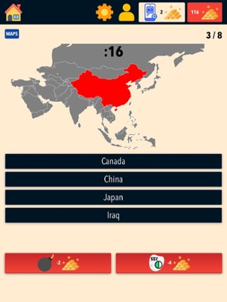 World Geography - Quiz Game Image