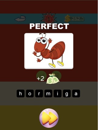 100 First Easy Words: Learning Spanish Vocabulary Games for Kids, Toddler, Preschool and Kindergarten Image