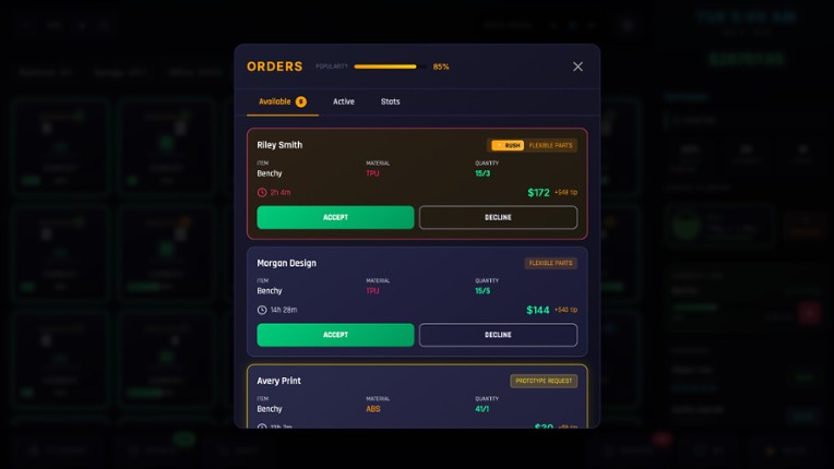 3D Printer Manager screenshot