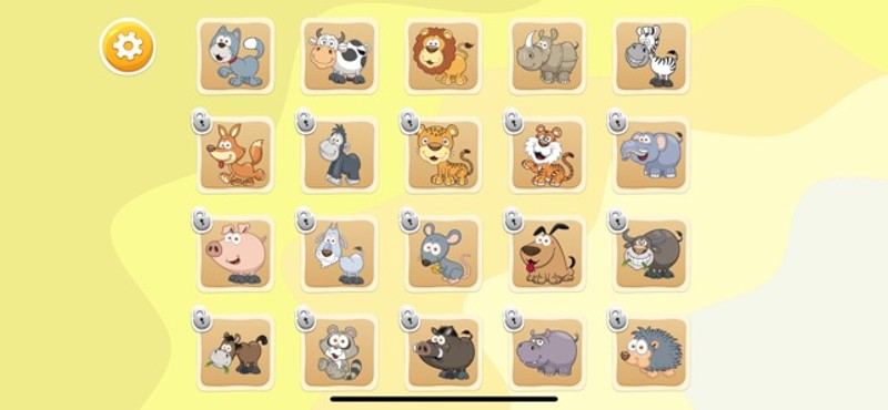 Animal Puzzles Game for Kids screenshot