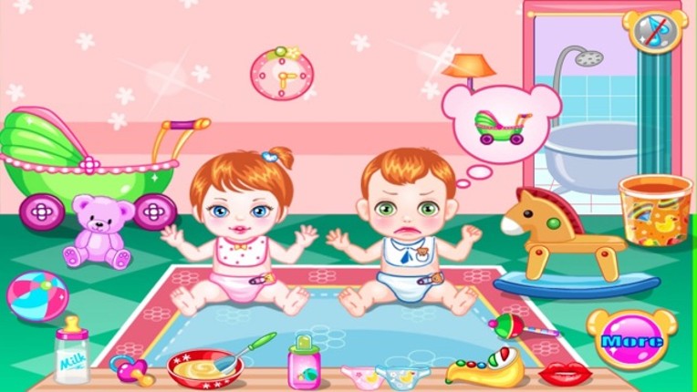 Care Twins Baby - Play,Feed,Bath,Sleep Image