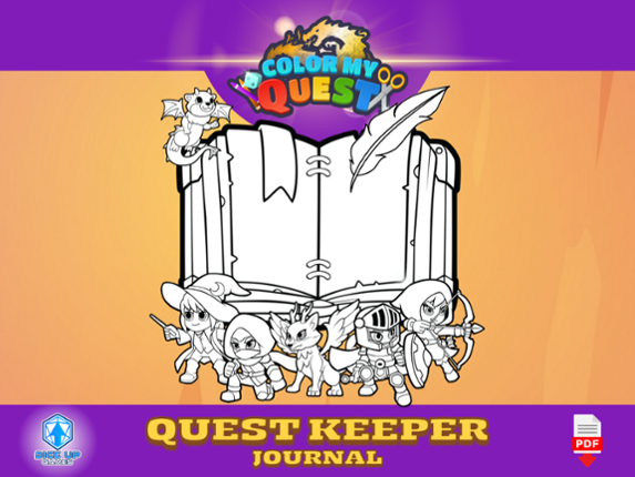 Color My Quest: The Quest Keeper Journal Image