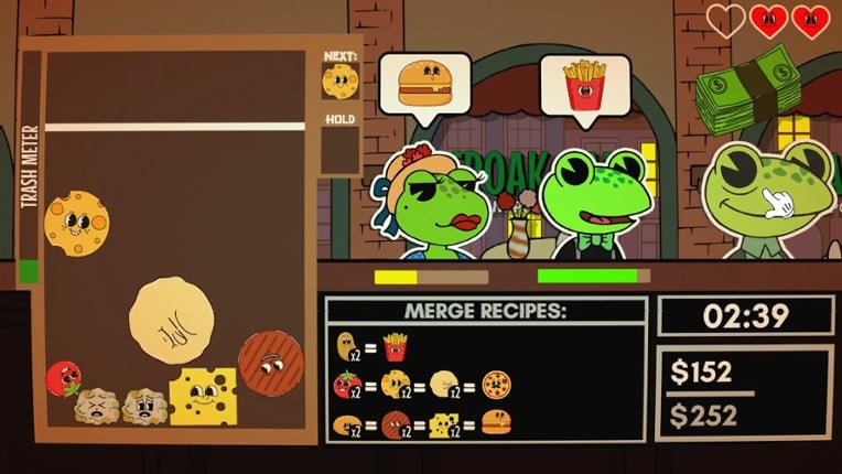 CROAK CAFE : FROM POND TO PLATE screenshot