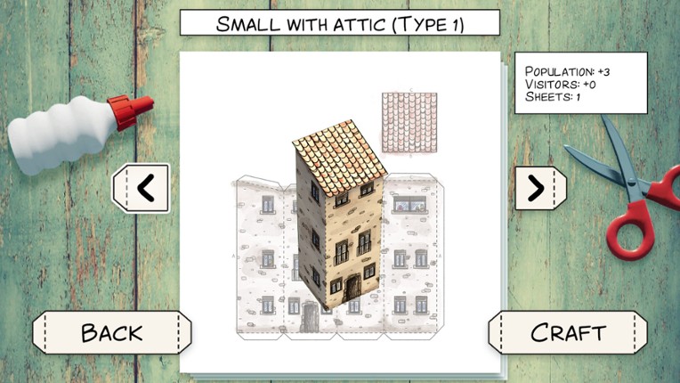 Cutout Village screenshot