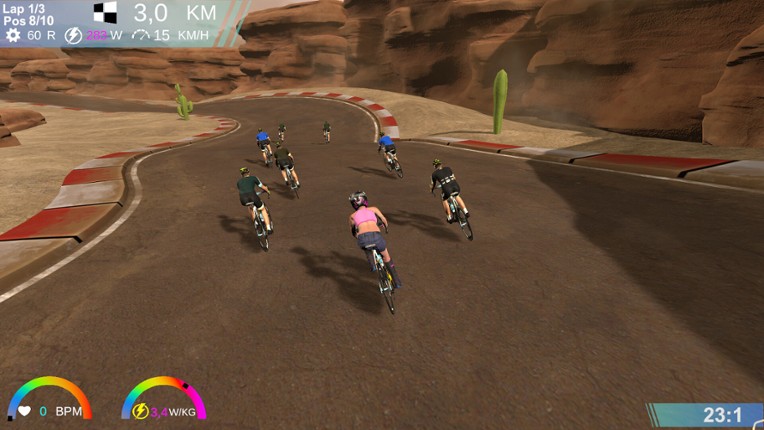 CyclingArcadeRaceSimulator screenshot