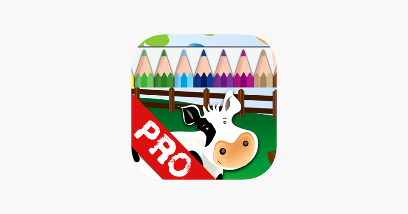 Draw and Colour: The Farm PRO Game Cover