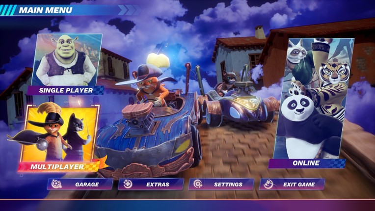 DreamWorks All-Star Kart Racing Rally Edition screenshot