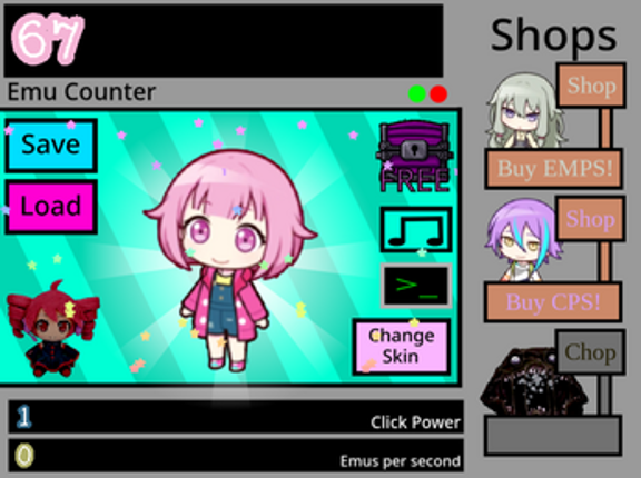 Emu Otori Clicker screenshot
