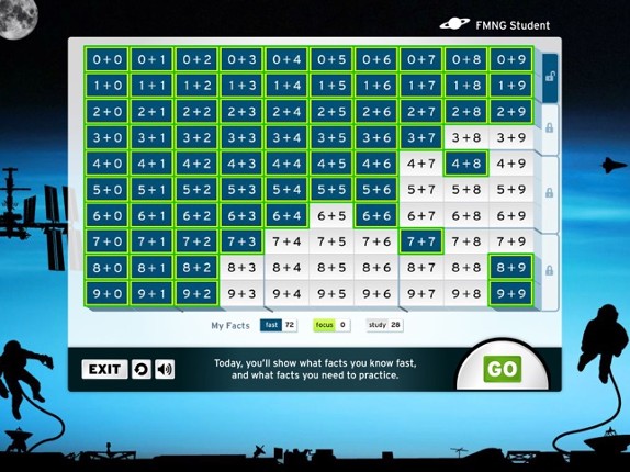FASTT Math NG for Schools screenshot