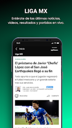 TUDN: TU Deportes Network screenshot