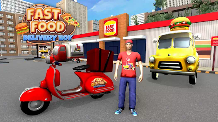 Fast Food Delivery Bike Game screenshot