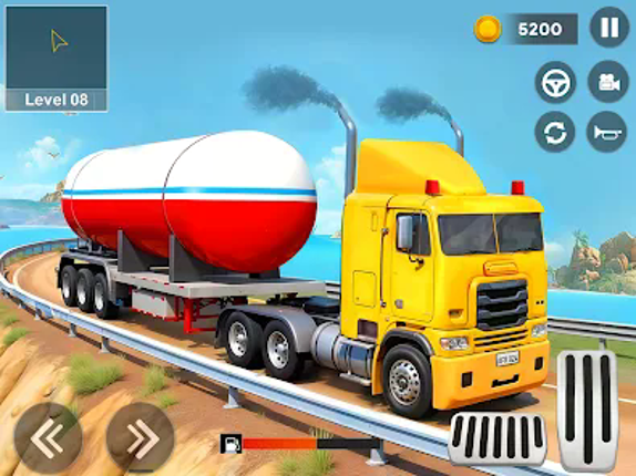 Oil Truck Simulator Driving 3D screenshot