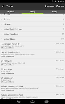 RaceChrono Pro screenshot