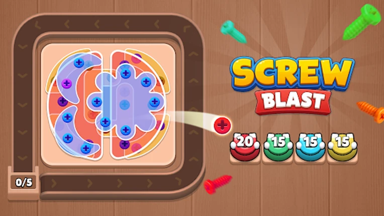 Screw Blast: Shooter Factory screenshot