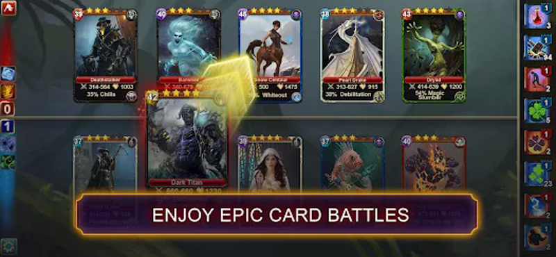 Blood of Titans: Card Battle screenshot
