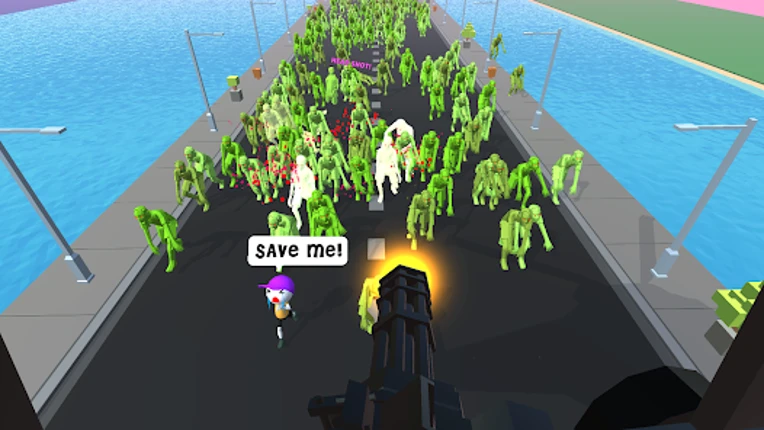 Save the Town - Gatling Gun screenshot