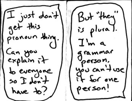 A Few Recent Microaggressions Directed at Me (A Trans Person) Image