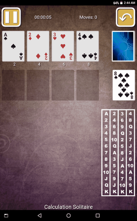 Calculation Solitaire Image