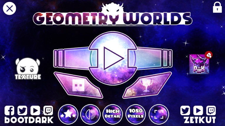 Geometry Worlds 1.4 screenshot