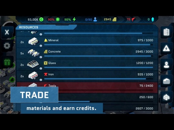 Pantenite Space Colony screenshot