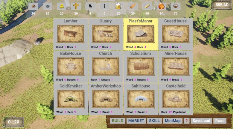 Piast - the Eagle Strategy Image