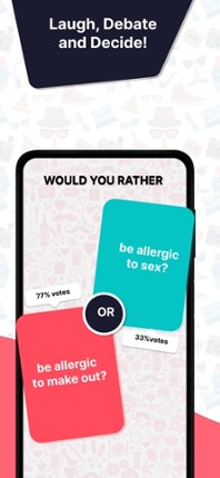 Would You Rather ?  Party Game Image