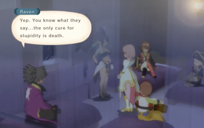 Yuri Lowell Prints a Gun screenshot