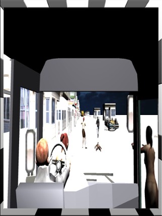 Adventurous Ride of Zombie City Bus driving game screenshot