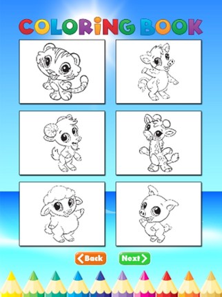 Animal Coloring Book - Activties Paint for Kids screenshot