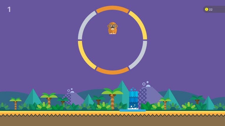 Bouncy colors - turn and jump screenshot